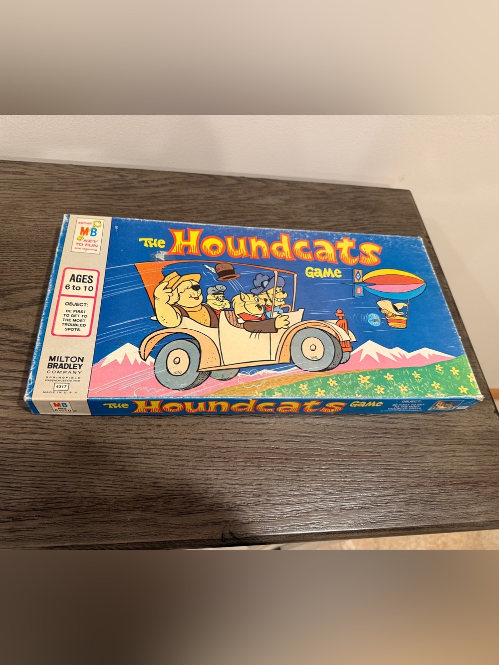 The Houndcats Board Game 1973 Milton Bradley 4317 Complete